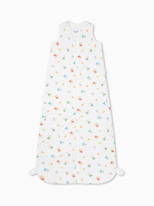 MORI Cream Peppa Pig Print Front Opening Sleeping 1.5 TOG Bag - image 2