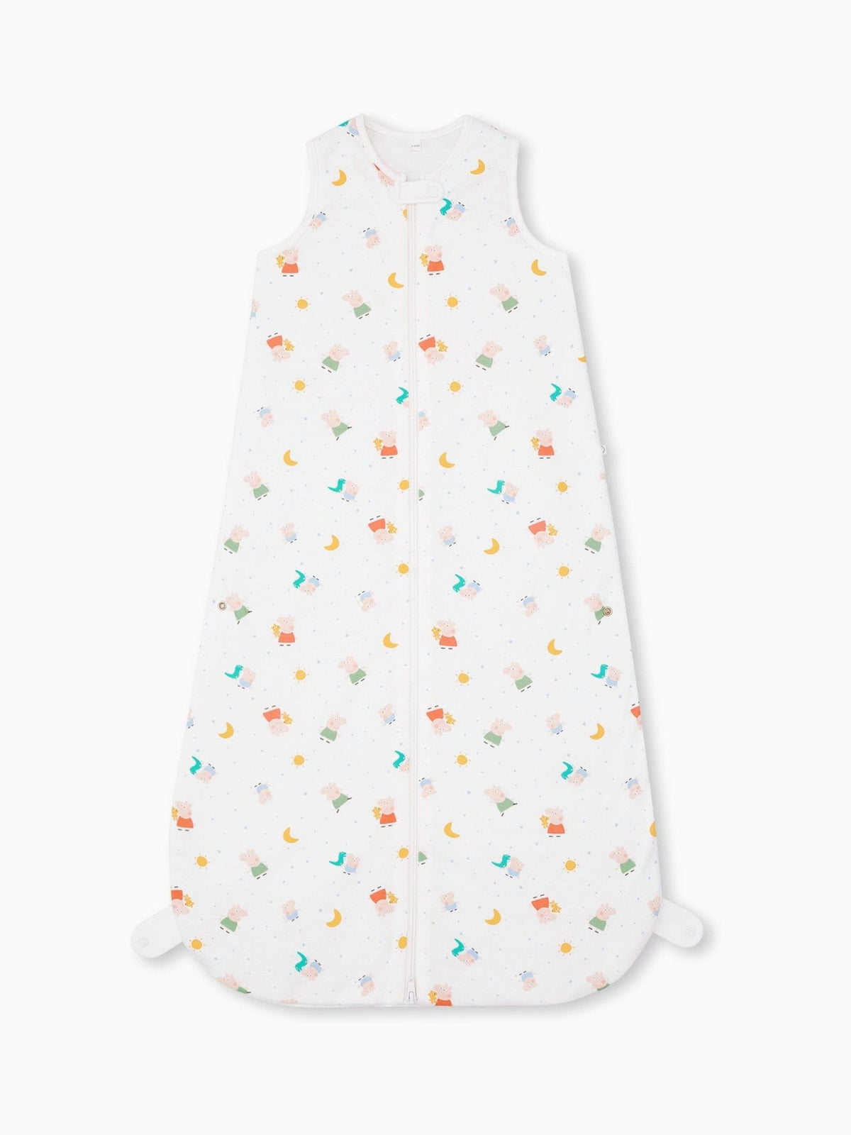 MORI Cream Peppa Pig Print Front Opening Sleeping 1.5 TOG Bag - image 3