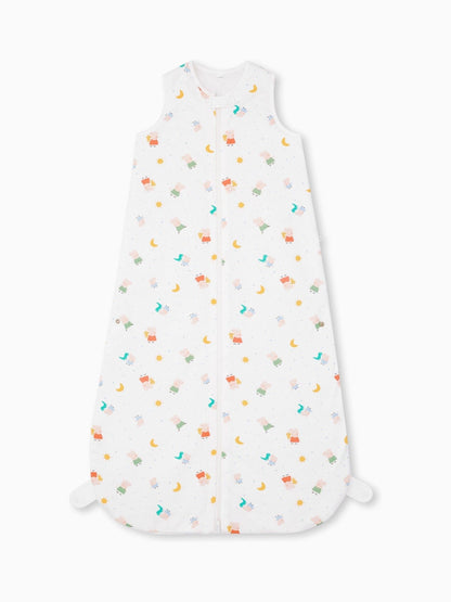 MORI Cream Peppa Pig Print Front Opening Sleeping 1.5 TOG Bag - image 3