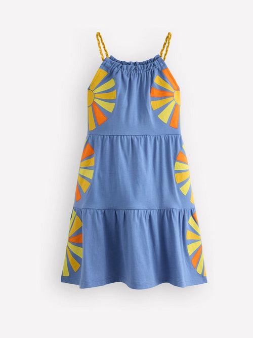 Boden Blue Enola Appliqué Jersey Dress image 1