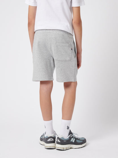 Dsiney Kidz - U.S. Polo Assn. Grey Boys 100% Cotton Double Horsemen Sweat Shorts image 2