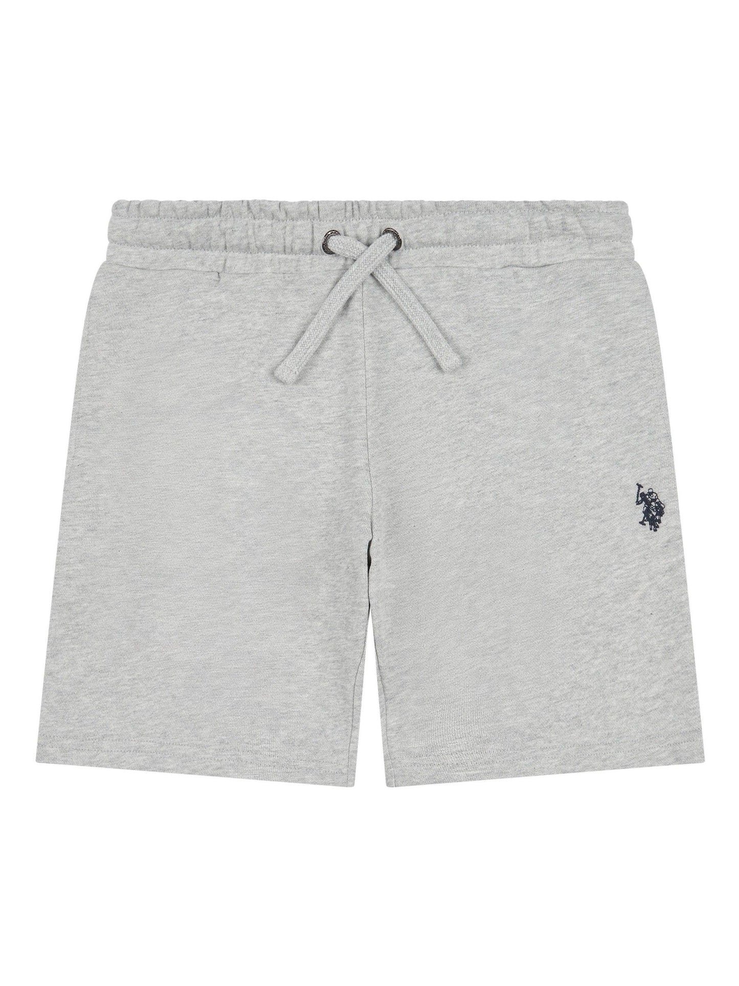 Dsiney Kidz - U.S. Polo Assn. Grey Boys 100% Cotton Double Horsemen Sweat Shorts image 6