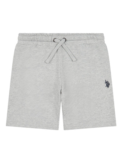 Dsiney Kidz - U.S. Polo Assn. Grey Boys 100% Cotton Double Horsemen Sweat Shorts image 6