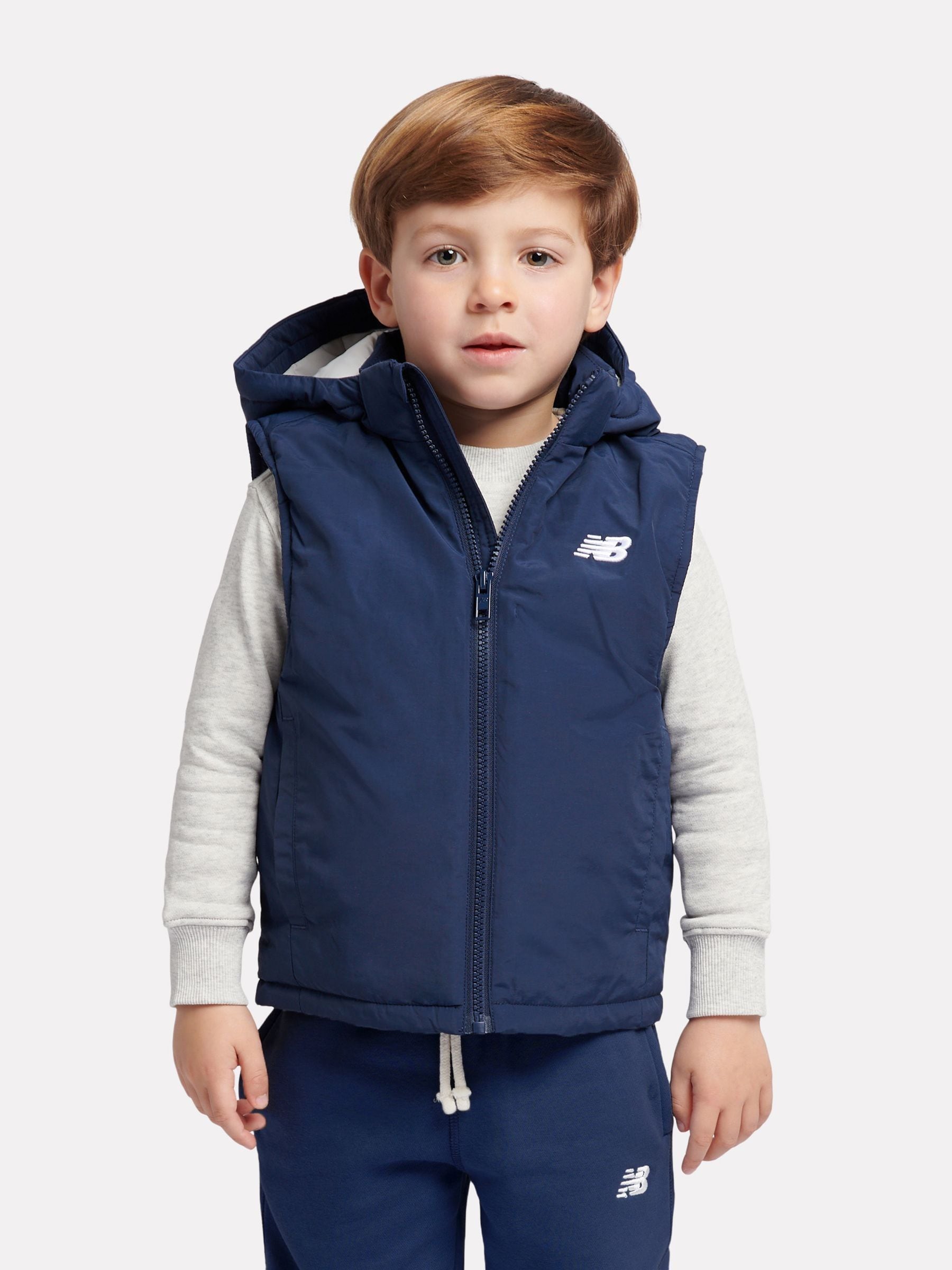 Dsiney Kidz - New Balance Blue Lifestyle Linear Gilet image 1