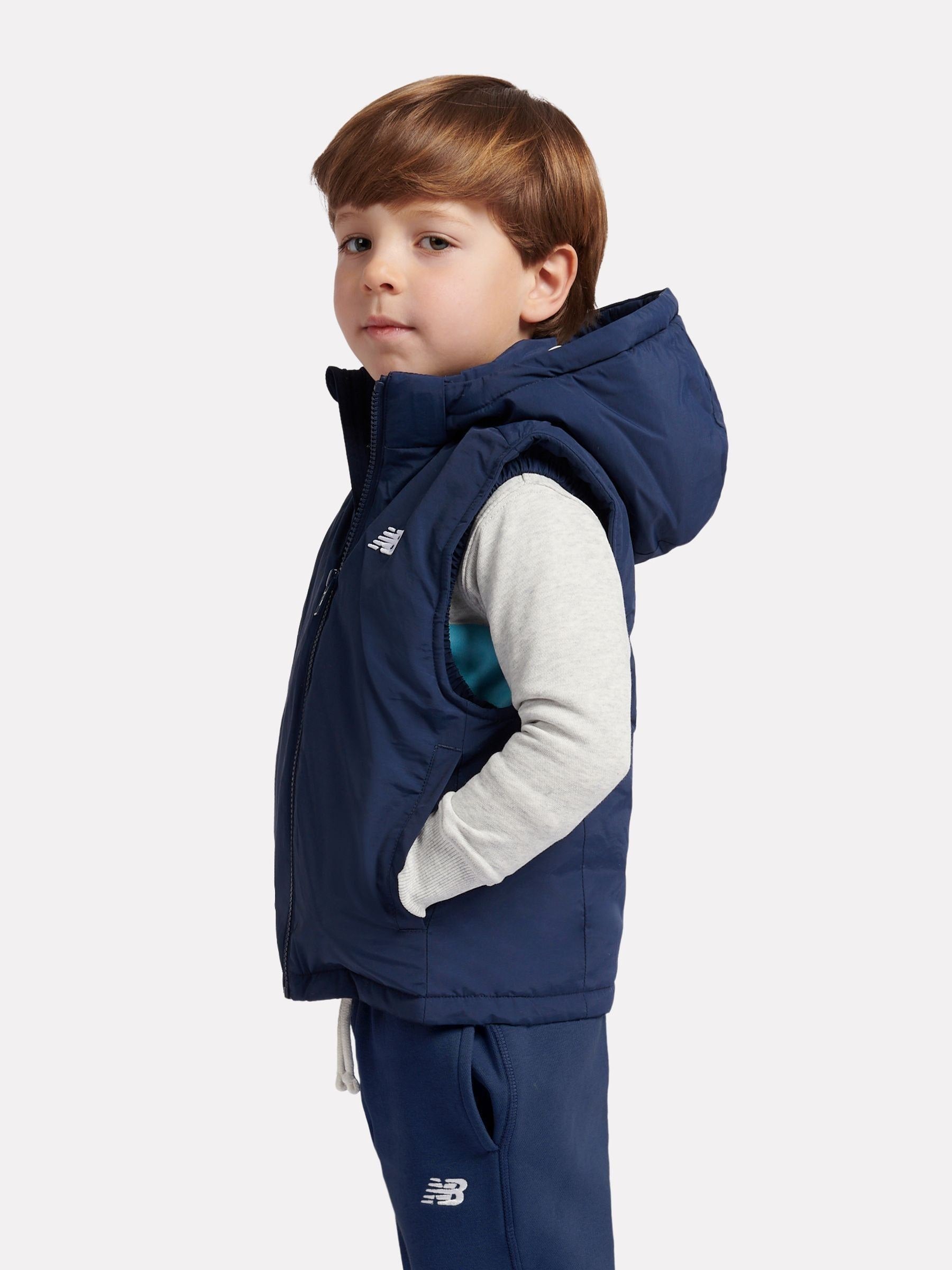 Dsiney Kidz - New Balance Blue Lifestyle Linear Gilet image 2