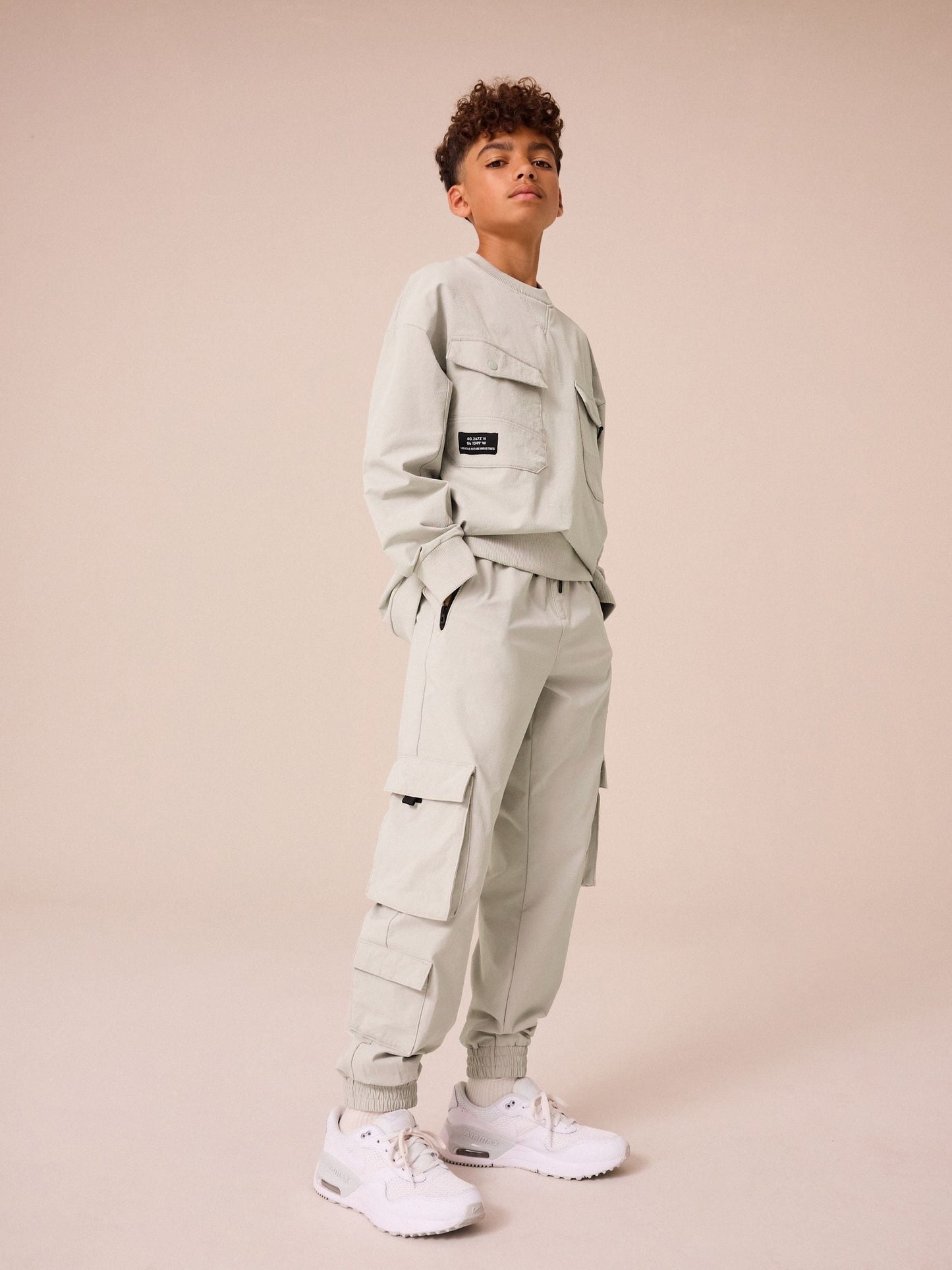 Dsiney Kidz - Light Grey Cargo Premium Trousers (3-16yrs) image 3