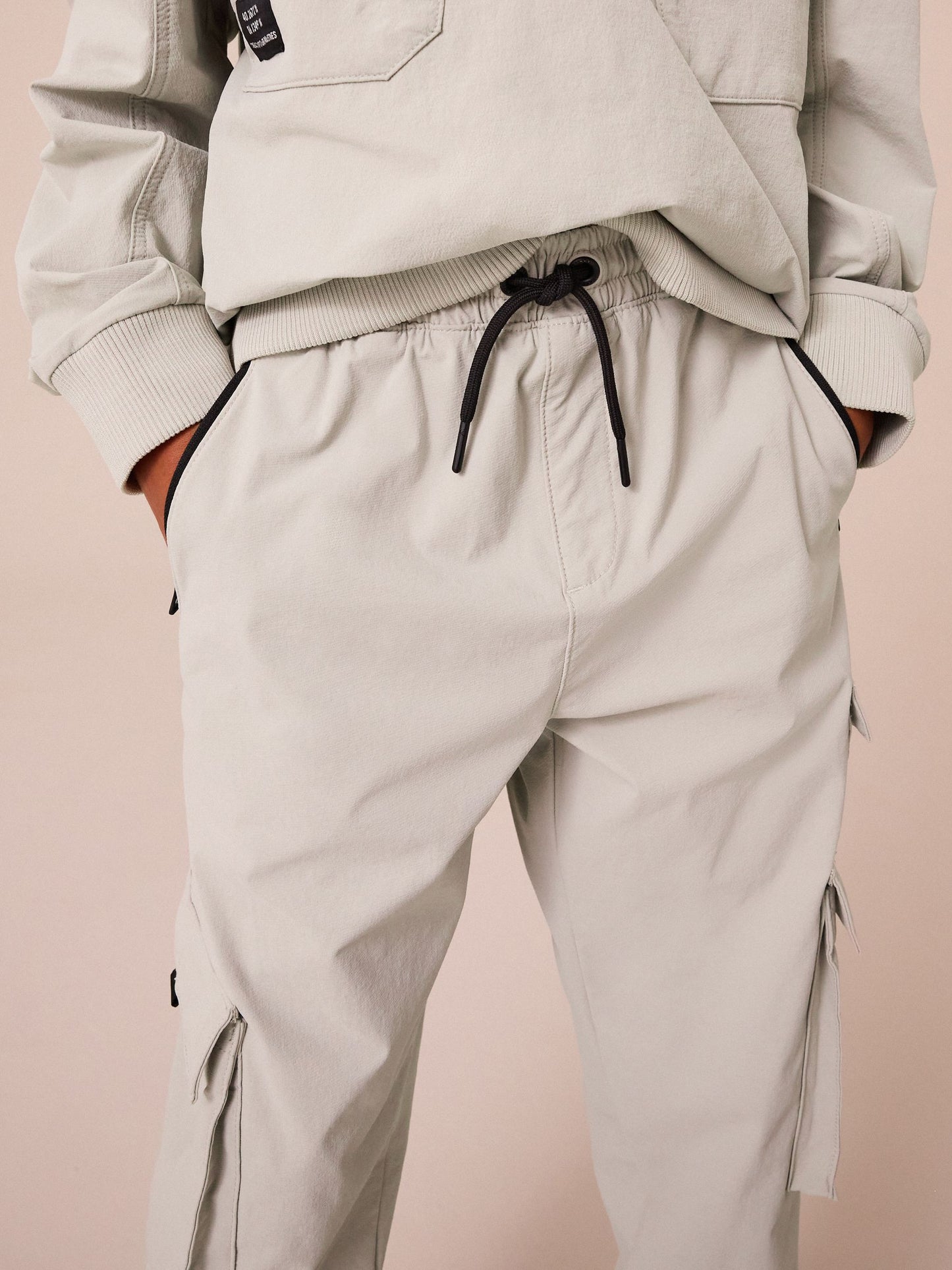 Dsiney Kidz - Light Grey Cargo Premium Trousers (3-16yrs) image 4