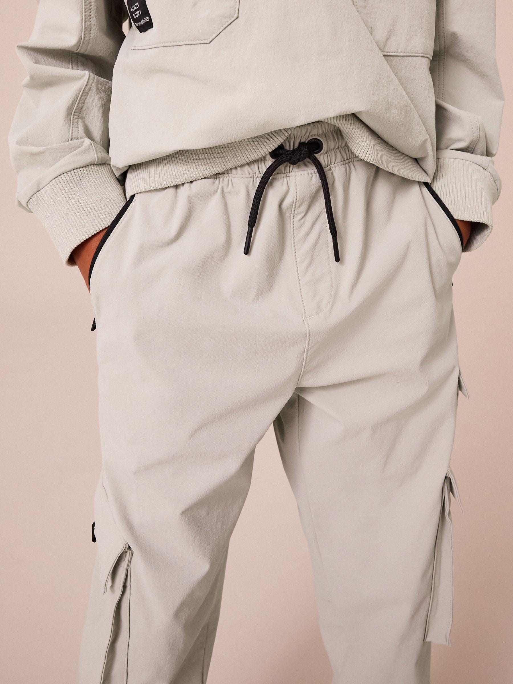 Dsiney Kidz - Light Grey Cargo Premium Trousers (3-16yrs) image 4