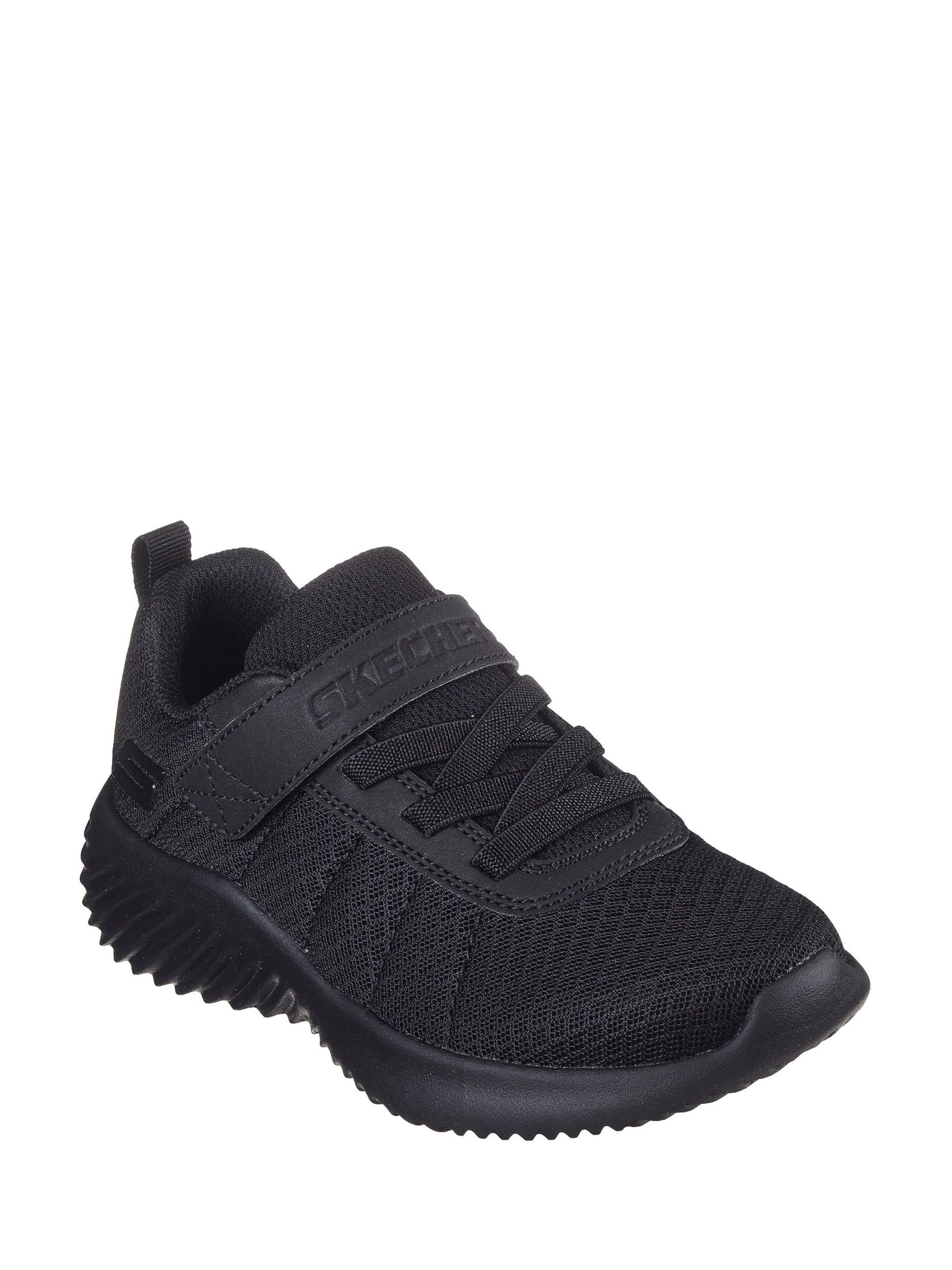 Skechers Black Kids Bounder School Shoes image 3