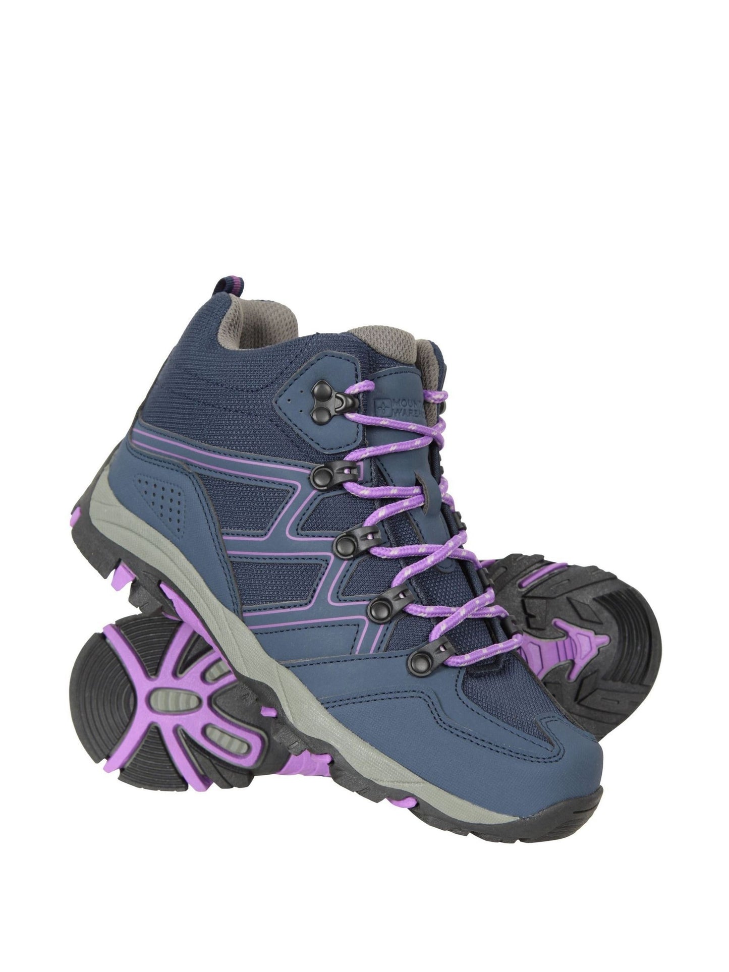 Mountain Warehouse Dark Blue Oscar Kids Walking Boots image 3