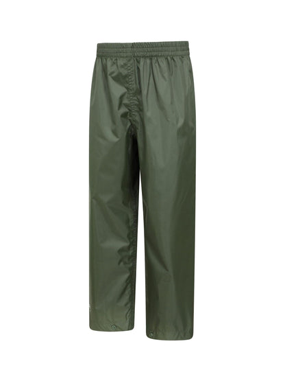 Mountain Warehouse Green Pakka II Waterproof Overtrousers image 1