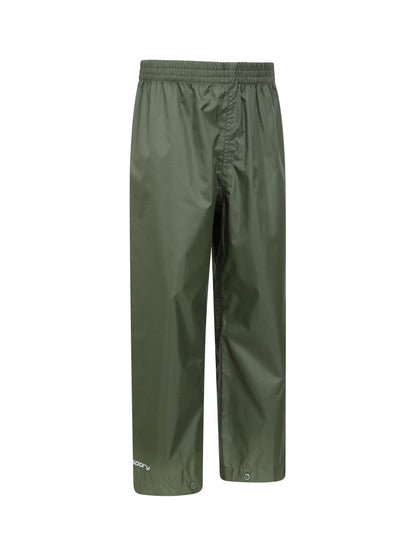 Mountain Warehouse Green Pakka II Waterproof Overtrousers image 2