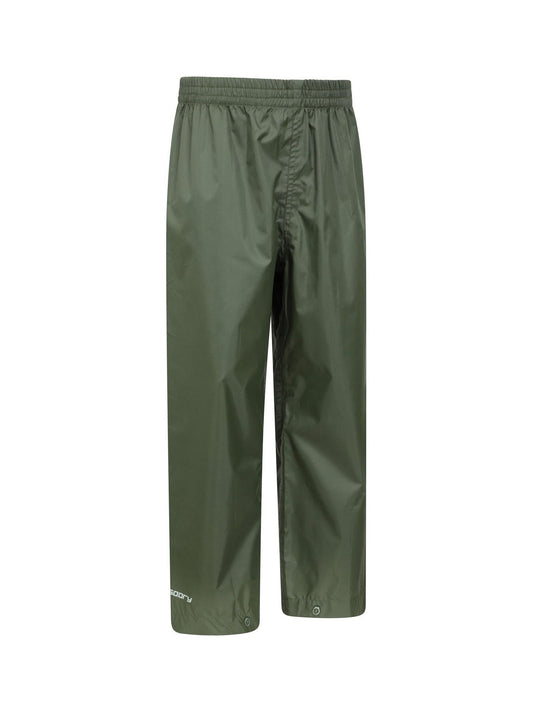 Mountain Warehouse Green Pakka II Waterproof Overtrousers image 2