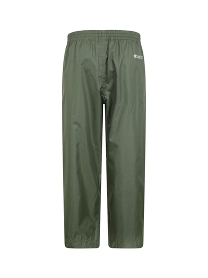 Mountain Warehouse Green Pakka II Waterproof Overtrousers image 4