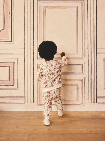 Cath Kidston Ecru Cowboy Baby Sweatshirt and Joggers Set image 2