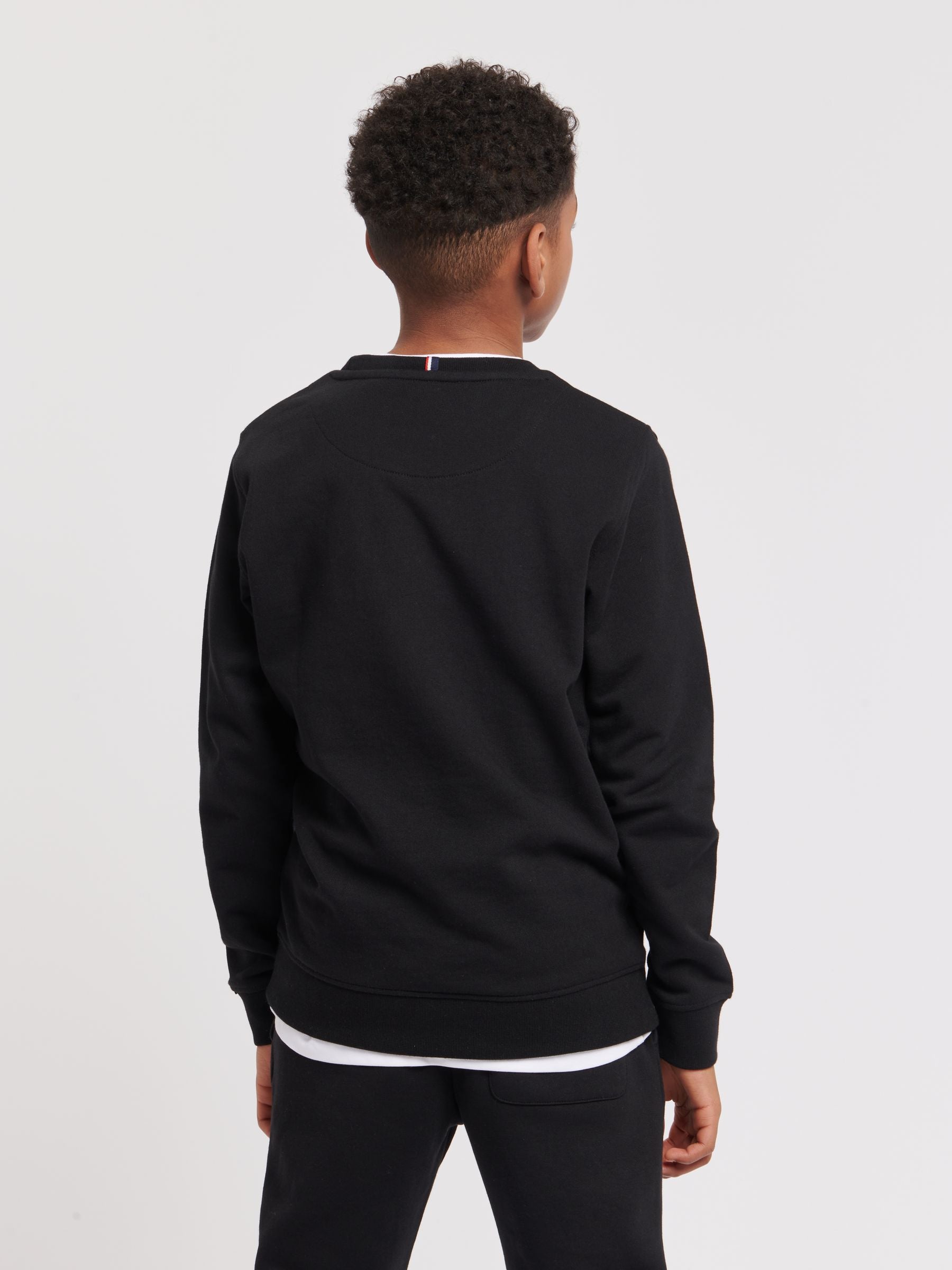 Dsiney Kidz - U.S. Polo Assn. Black Double Horsemen Boys Sweatshirt image 4