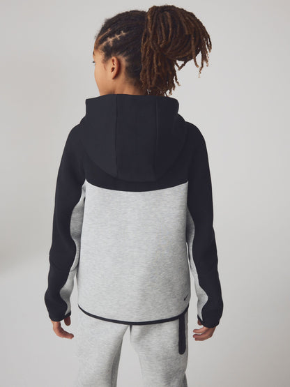 Dsiney Kidz - Nike Black/Grey Tech Fleece Zip Through Hoodie image 2