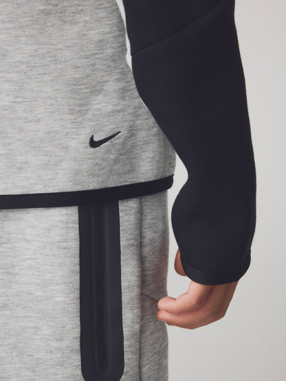 Dsiney Kidz - Nike Black/Grey Tech Fleece Zip Through Hoodie image 3