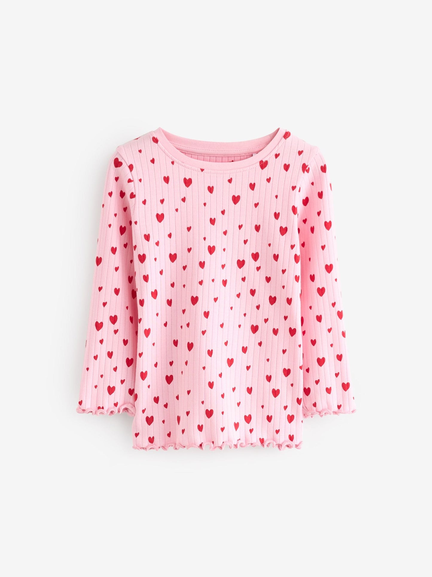 Red Bow/ Heart Long Sleeve Snuggle Pyjamas 3 Pack (9mths-16yrs)