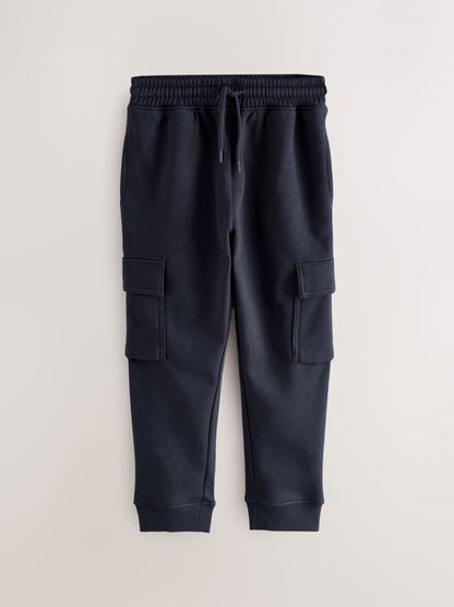 Dsiney Kidz - Navy/Grey Slim Fit Cargo Joggers 2 Pack (3-16yrs) image 2