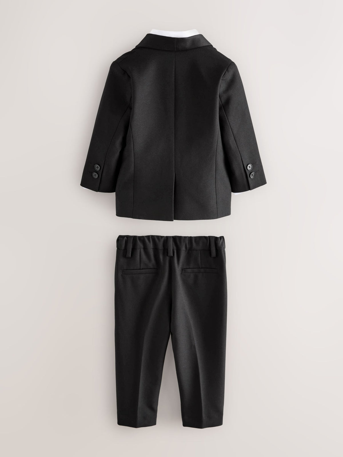 Dsiney Kidz - Black Blazer, Shirt & Trouser Set Blazer Shirt Trousers and Bow Tie Set (3mths-12yrs) image 7