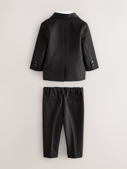 Dsiney Kidz - Black Blazer, Shirt & Trouser Set Blazer Shirt Trousers and Bow Tie Set (3mths-12yrs) image 7
