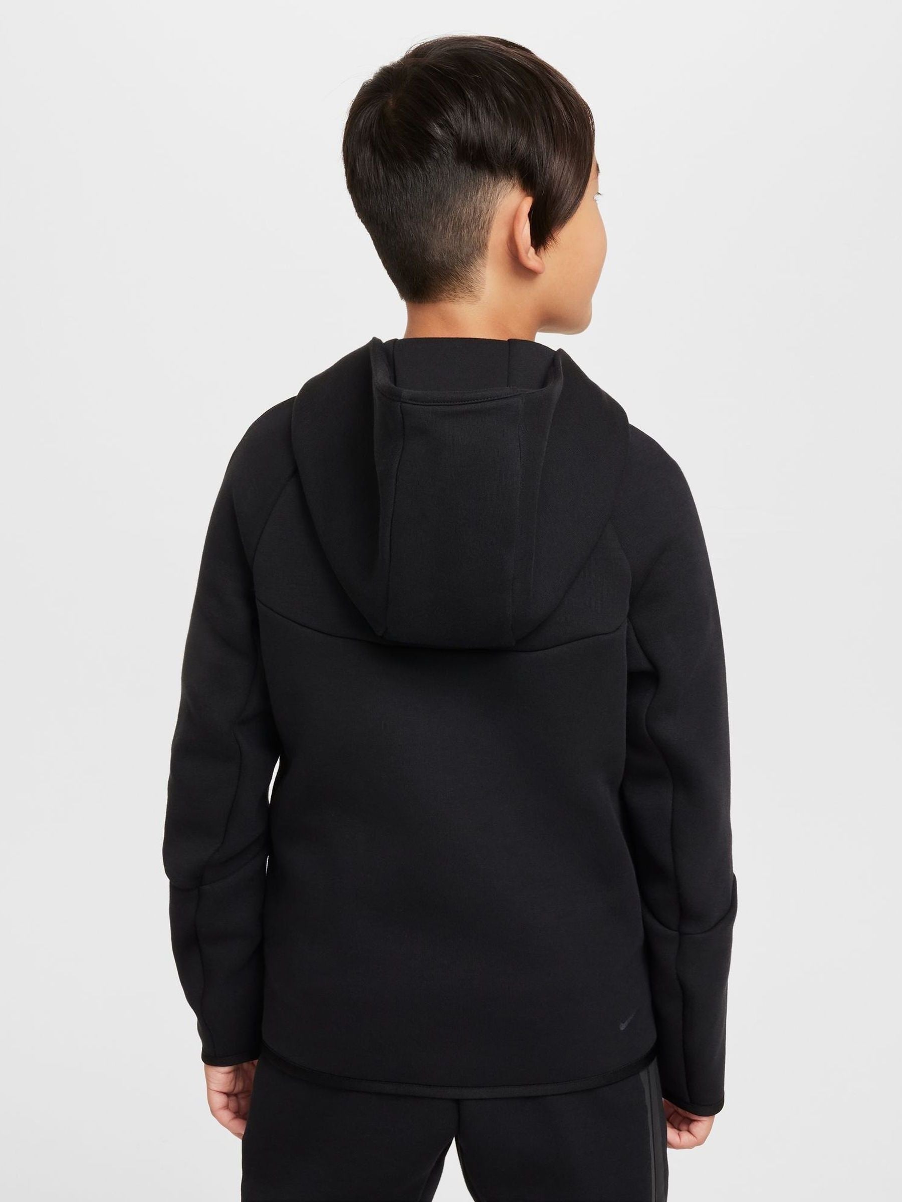Dsiney Kidz - Nike Black Tech Fleece Zip Through Hoodie image 2
