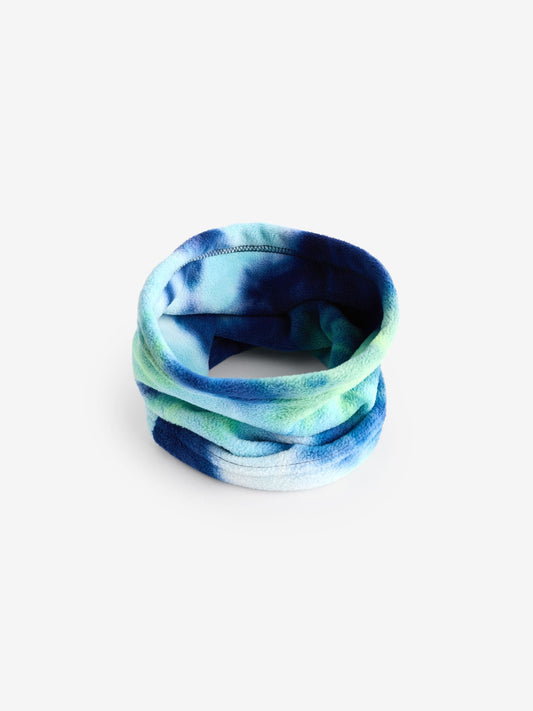 Tie Dye Reversible Fleece Snood (3-16yrs) image 1