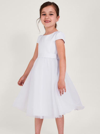 Monsoon Ivory Tulle Bridesmaid Dress image 1