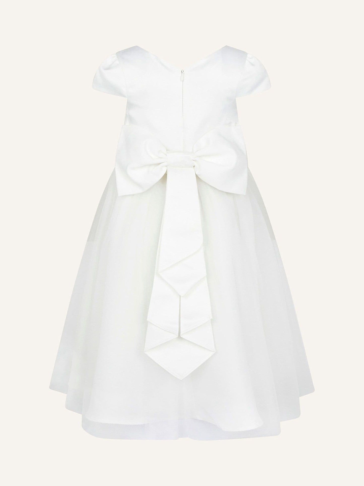 Monsoon Ivory Tulle Bridesmaid Dress image 4