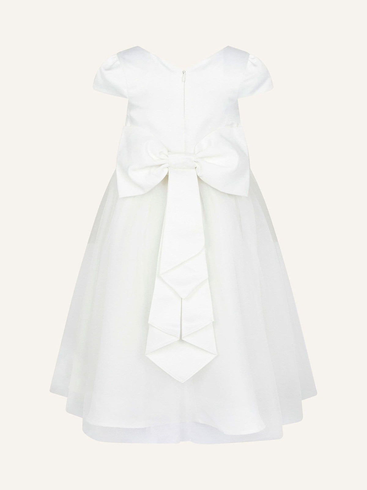 Dsiney Kidz - Monsoon Ivory Tulle Bridesmaid Dress image 4