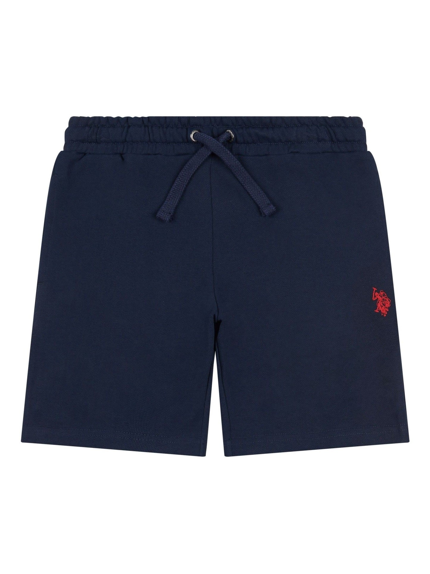 Dsiney Kidz - U.S. Polo Assn. Blue Dark Boys 100% Cotton Double Horsemen Sweat Shorts image 5