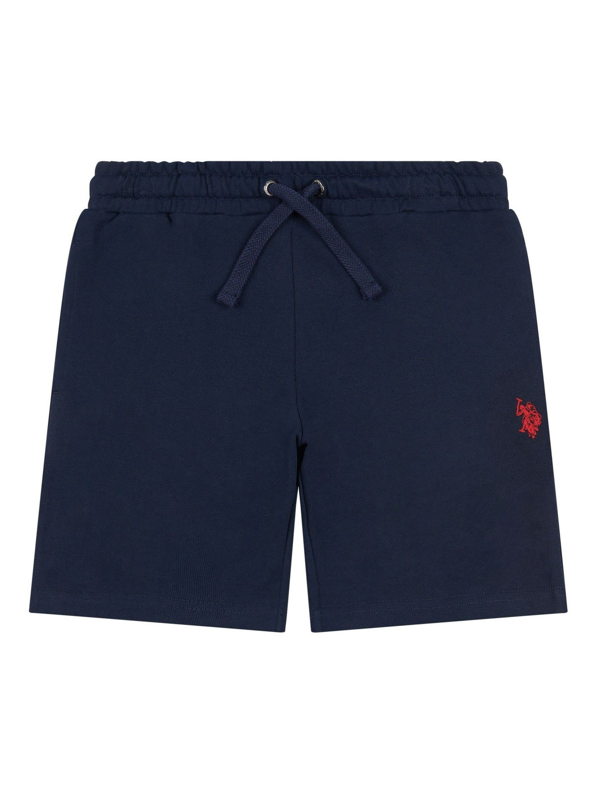 Dsiney Kidz - U.S. Polo Assn. Blue Dark Boys 100% Cotton Double Horsemen Sweat Shorts image 5