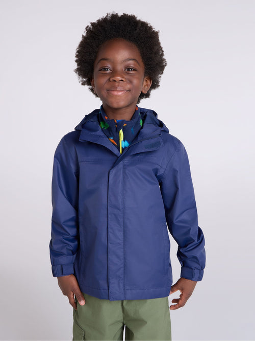 Dsiney Kidz - Mountain Warehouse Dark Blue Torrent Waterproof Jacket image 1