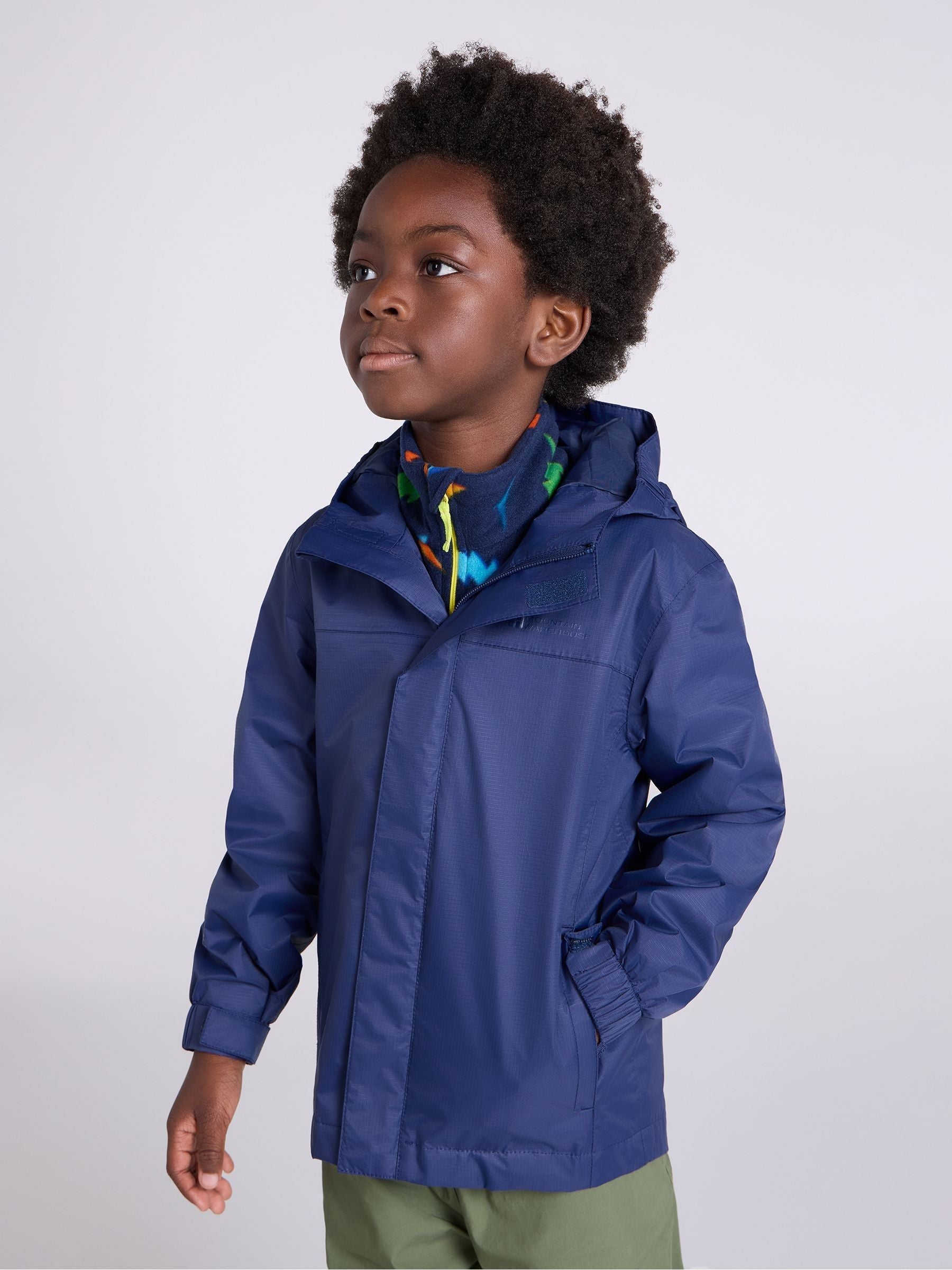 Dsiney Kidz - Mountain Warehouse Dark Blue Torrent Waterproof Jacket image 3