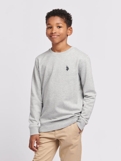 Dsiney Kidz - U.S. Polo Assn. Grey Double Horsemen Boys Sweatshirt image 1