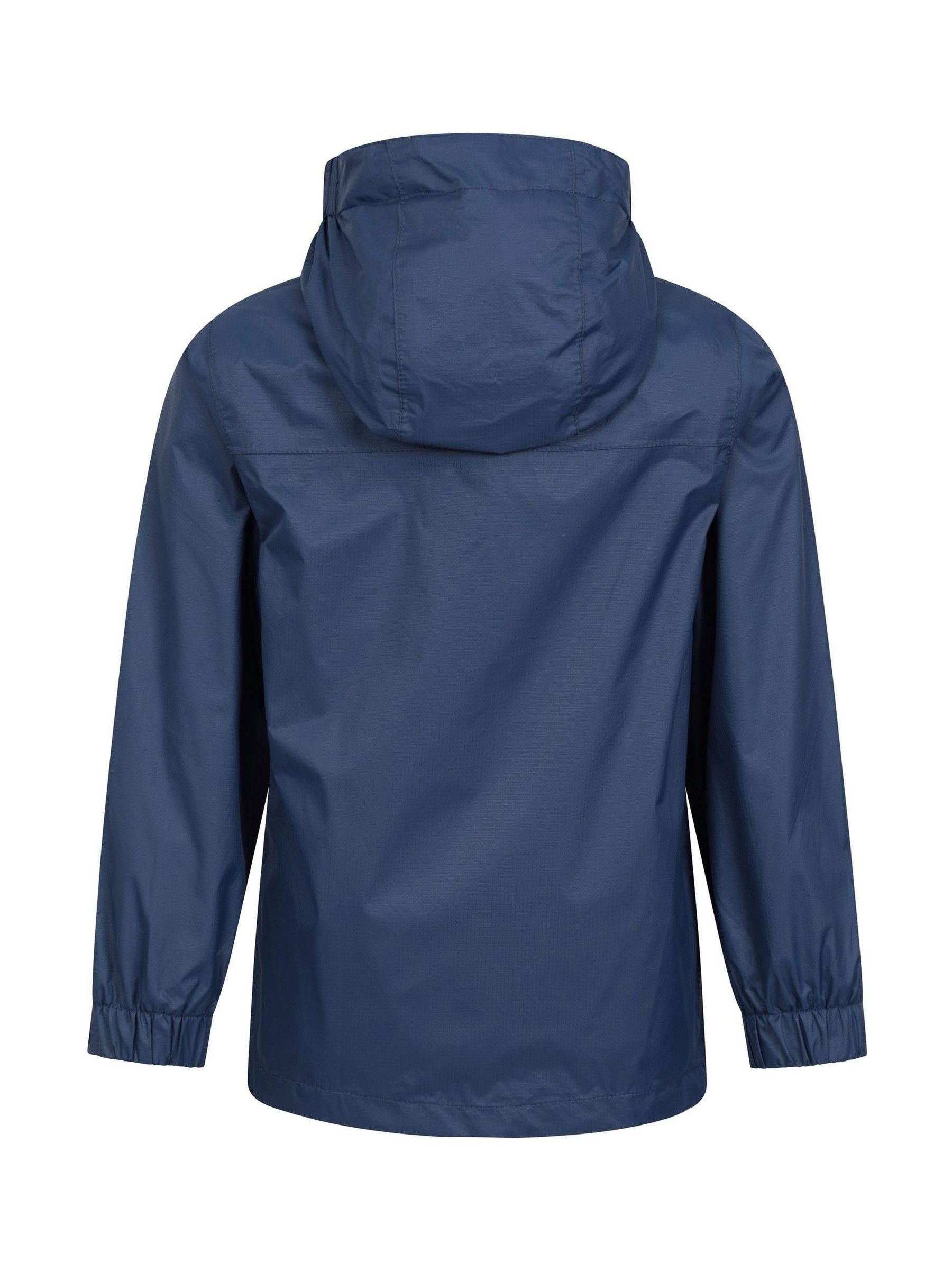Dsiney Kidz - Mountain Warehouse Navy Blue Torrent Waterproof Jacket image 4