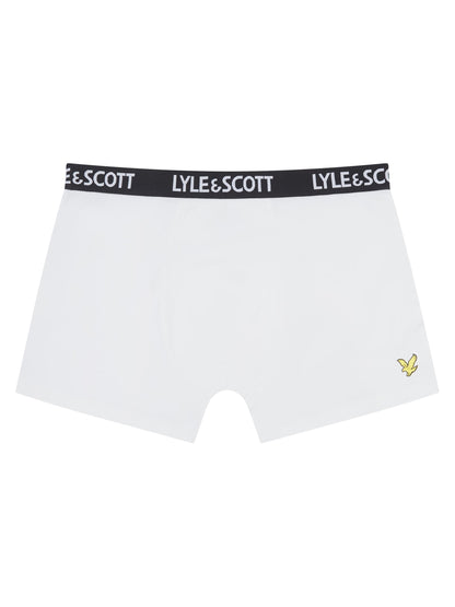 Dsiney Kidz - Lyle & Scott Grey Ned Underwear Boxer Trunks 5 Pack image 2