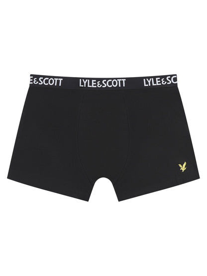 Dsiney Kidz - Lyle & Scott Grey Ned Underwear Boxer Trunks 5 Pack image 3