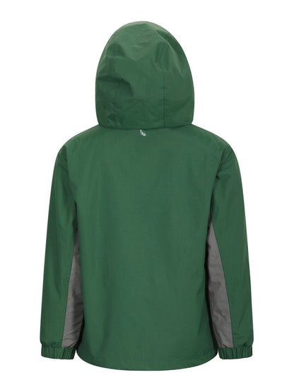 Dsiney Kidz - Mountain Warehouse Green Cannonball 3 in 1 Waterproof Jacket image 5