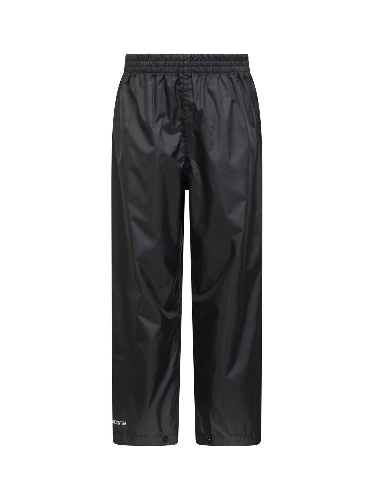 Mountain Warehouse Black Pakka II Waterproof Overtrousers image 2
