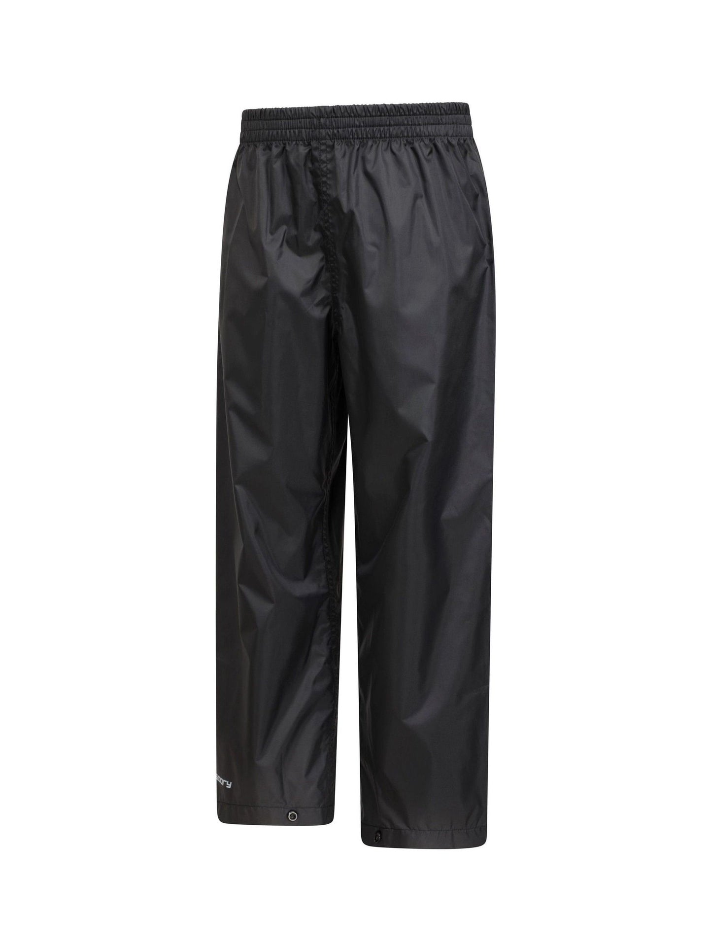 Mountain Warehouse Black Pakka II Waterproof Overtrousers image 3