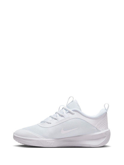 Nike White Youth Omni Court Trainers image 4