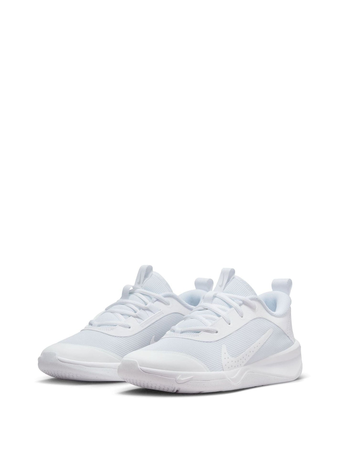 Nike White Youth Omni Court Trainers image 6