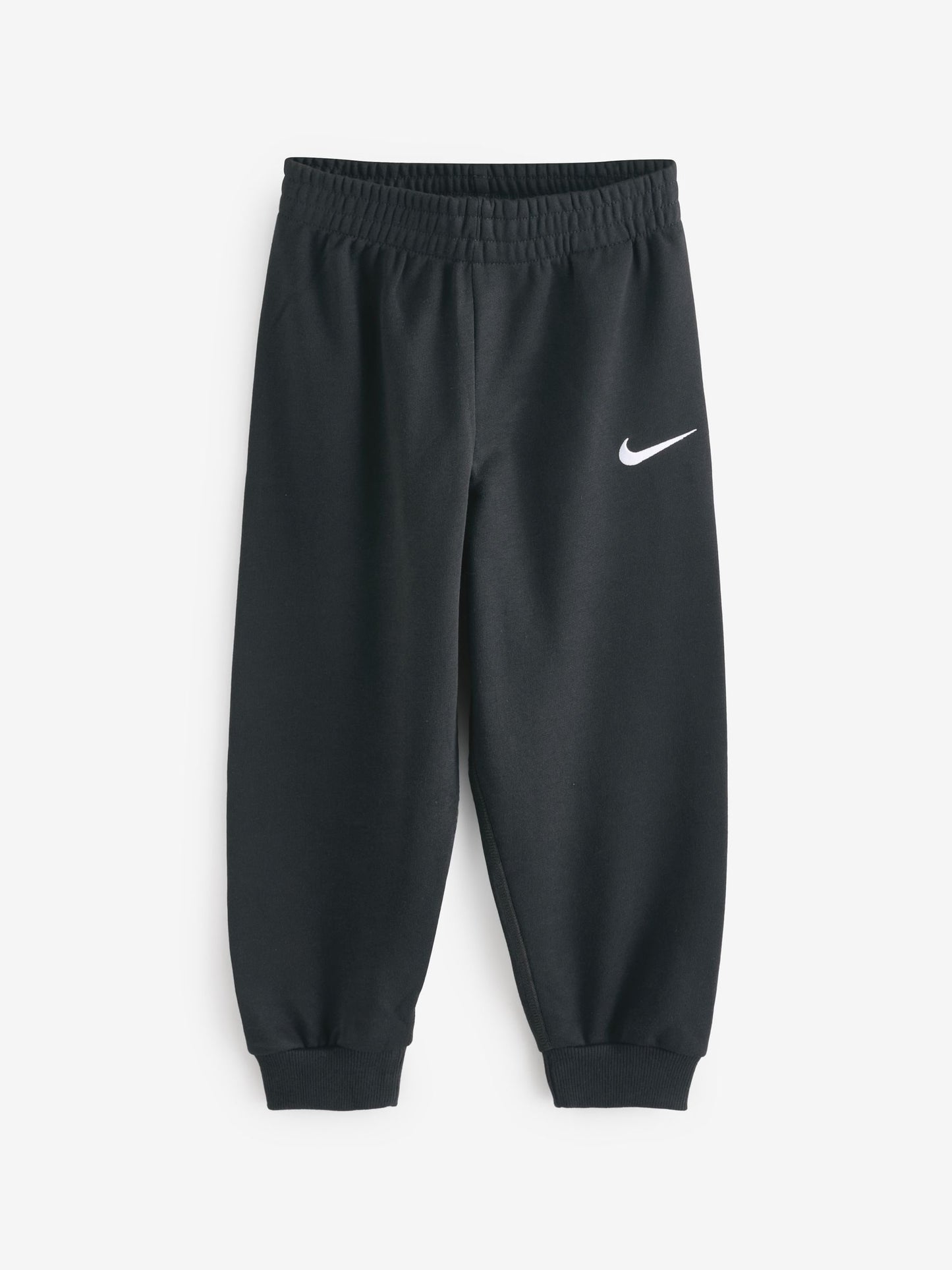 Nike Black Little Kids Essential Marl Crew Tracksuit Set image 4