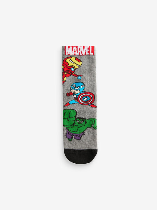 Marvel Avengers Superhero Cotton Rich Socks 3 Pack image 3