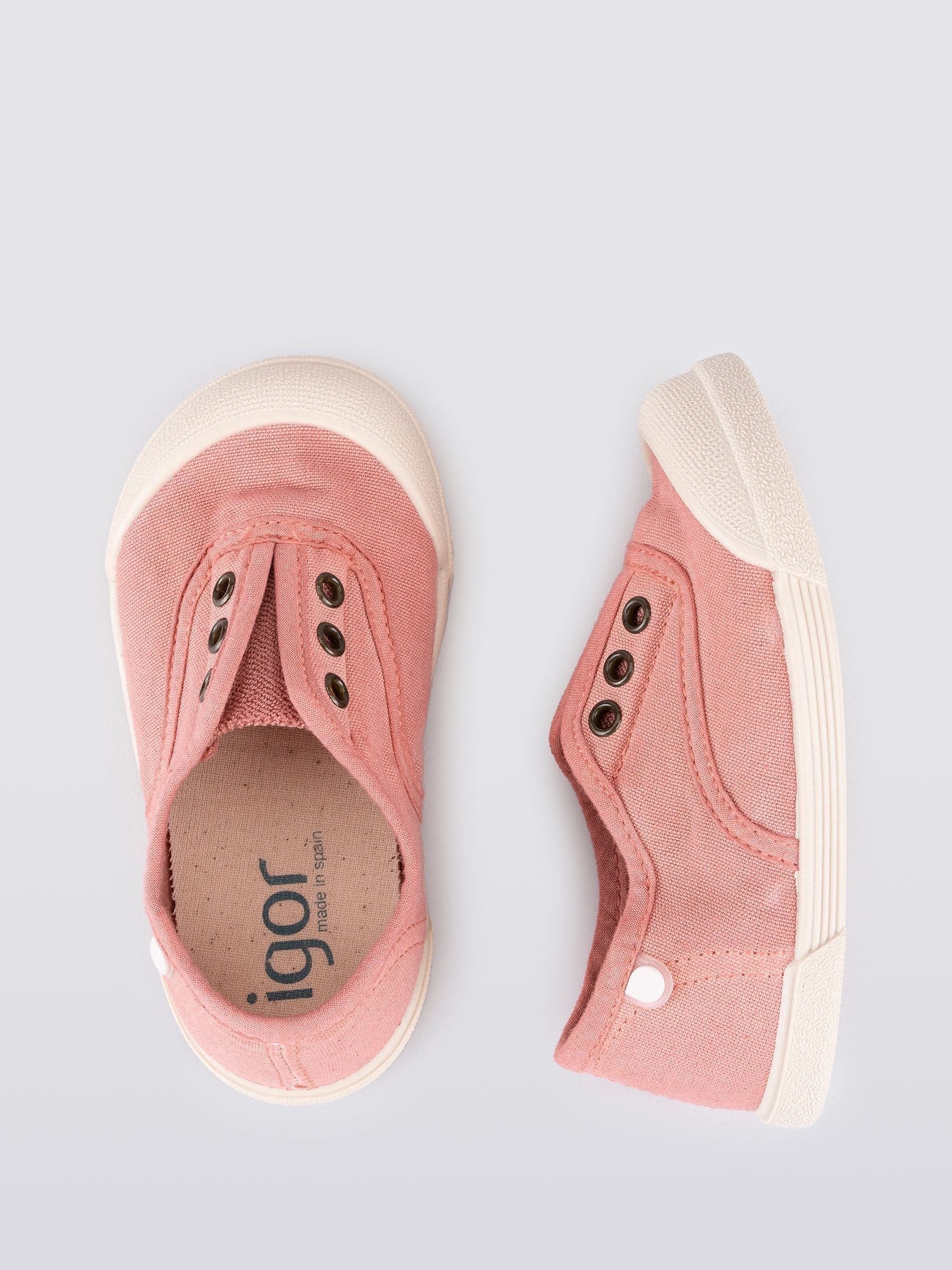 Igor Pink Lona Canvas Plimsolls Shoes image 4