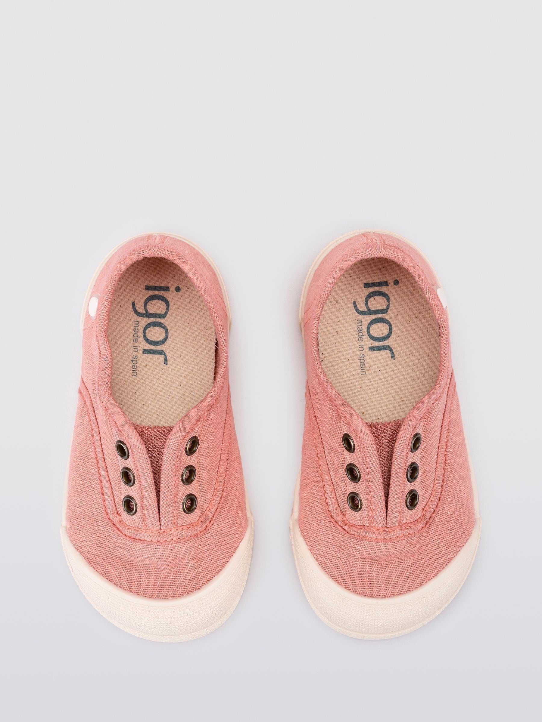 Igor Pink Lona Canvas Plimsolls Shoes image 7