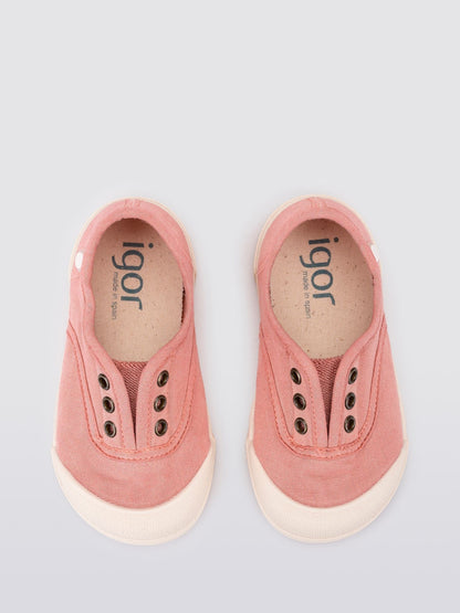 Igor Pink Lona Canvas Plimsolls Shoes image 7