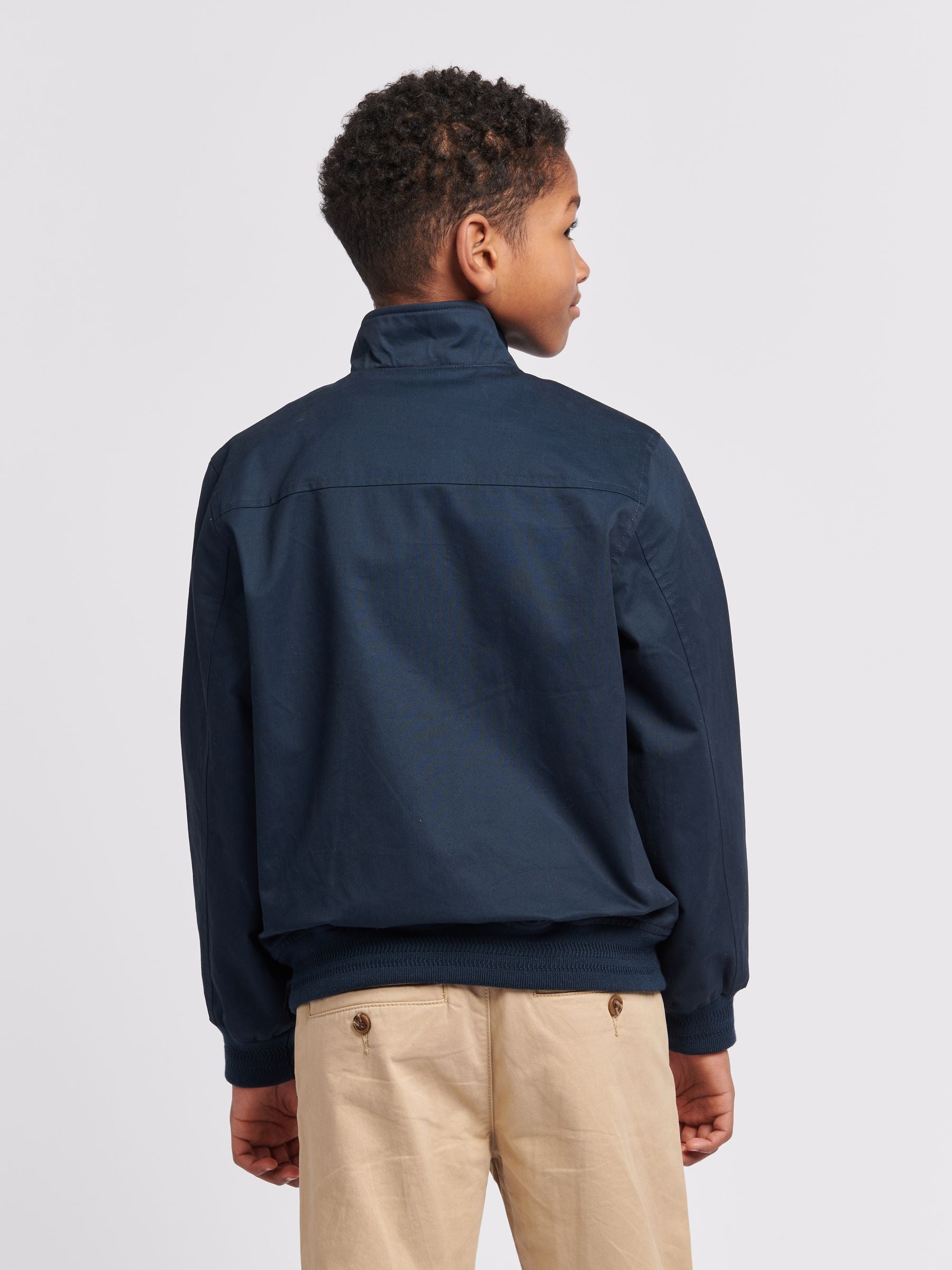 Dsiney Kidz - U.S. Polo Assn. Blue Twill Harrington Jacket image 4